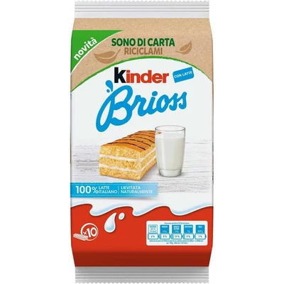 Kinder Brioss Latte 10db-os 270g