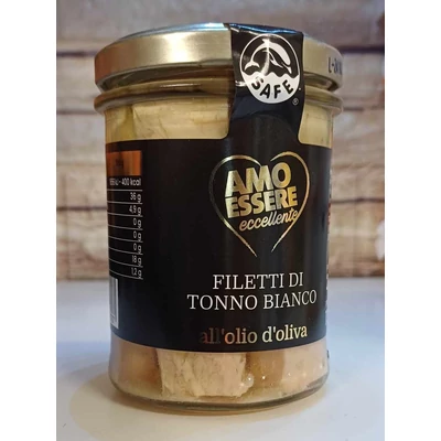 Amo Essere Filetti di Tonno Bianco Olio Oliva 200g