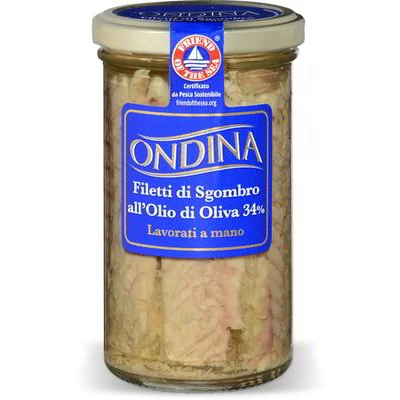 Ondina Filetti Sgonbro Olio Oliva 250g