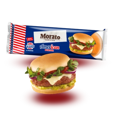 Morato American Burger - 6 db Hamburger zsemle 300g