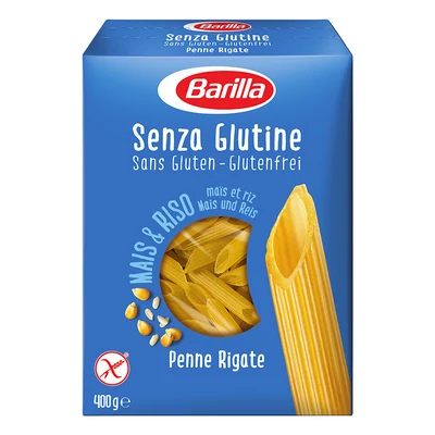 Barilla Penne Rigate Senza Glutine - Gluténmentes Penne Rigate tészta 400g