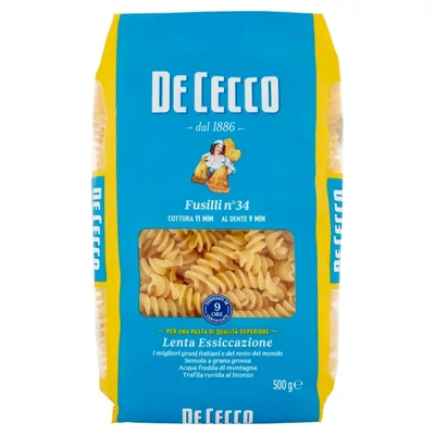 De Cecco Fusilli n34 500g