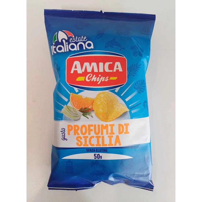 Amica Chips Profumi di Sicilia - Gluténmentes chips 50g