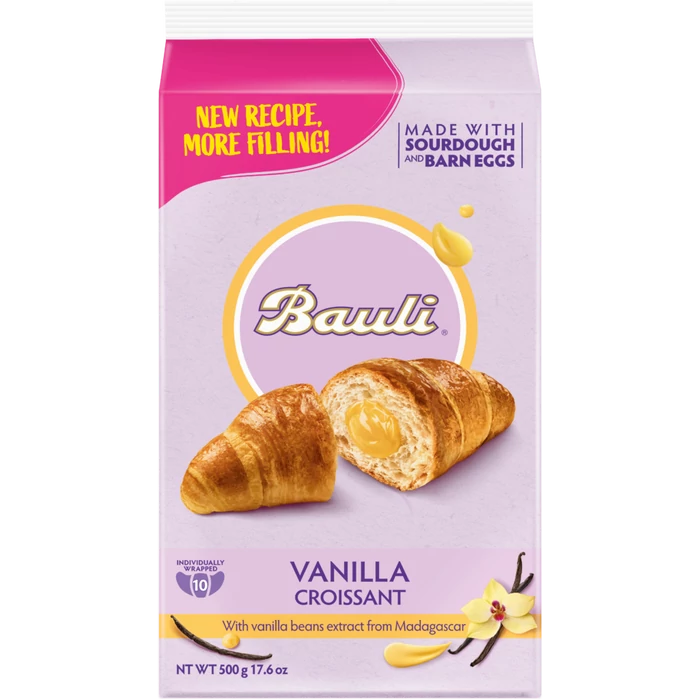 Bauli vaniliakrémes croissant 10db-os