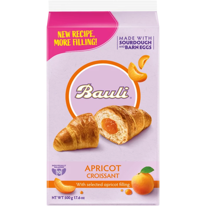 Bauli barackos croissant 10db-os 10x50g