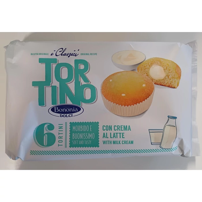 Bononia Tortino con Crema al Latte 240g