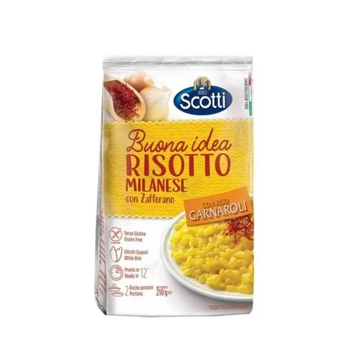 Riso Scotti - Risotto alla Milanese 210g