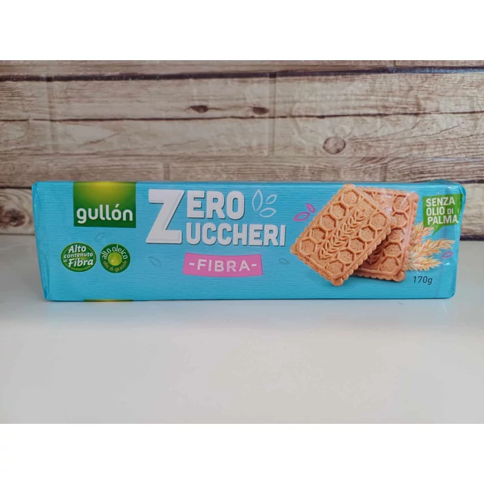 GULLON BISCOTTI FIBRA 170g -  Cukormentes keksz