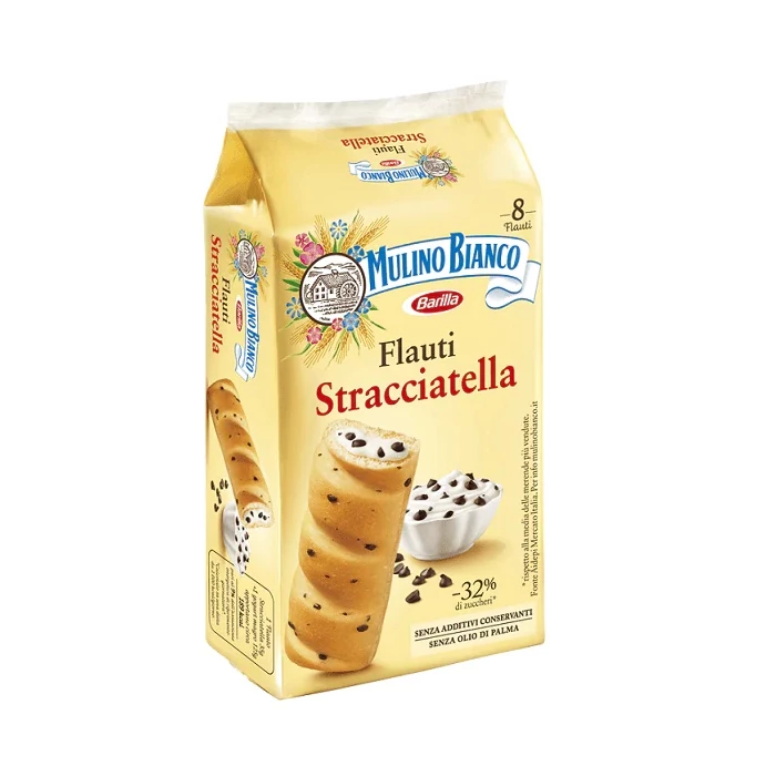 Mulino Bianco Flauti Stracciatella 280g