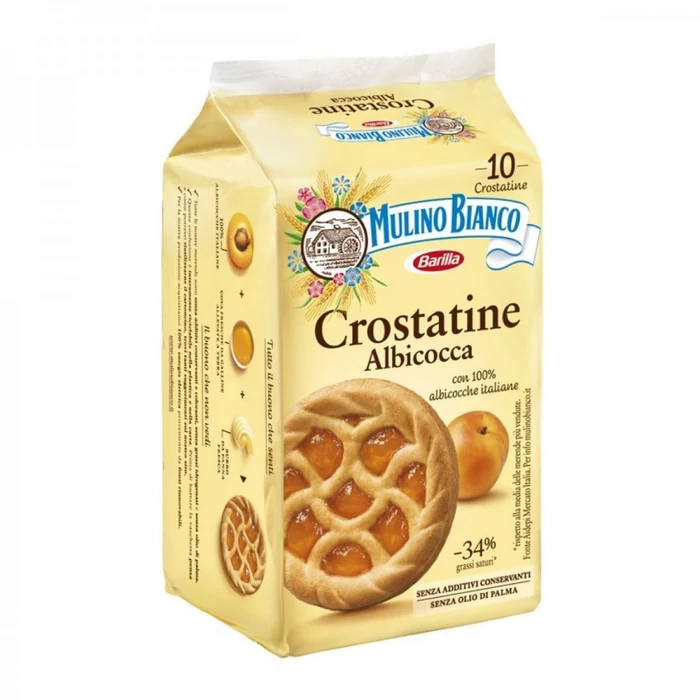 Mulino Bianco Crostatine albicocca 400g