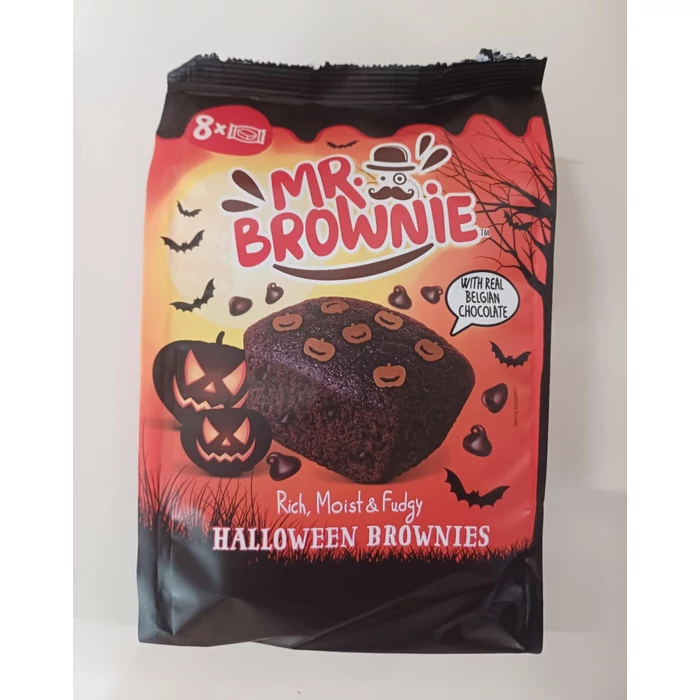 Mr. Brownie Halloween brownnies belga csokoládés 8x25 g (200 g)