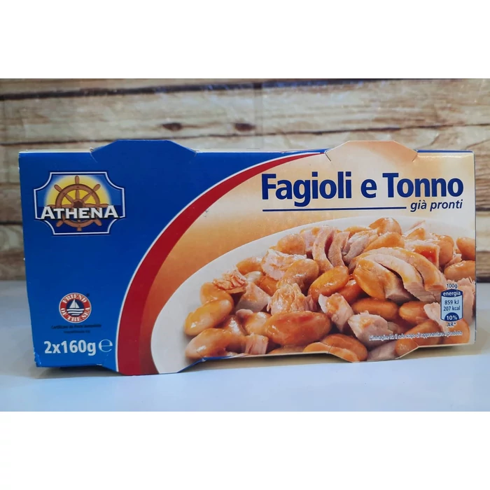 Athena Fagioli e Tonno - Tonhal és bab 2x160g