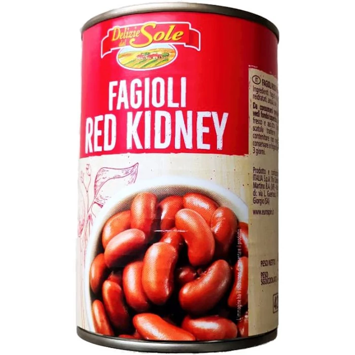 Delizie dal Sole Fagioli Red Kidney - Vörösbab 400g