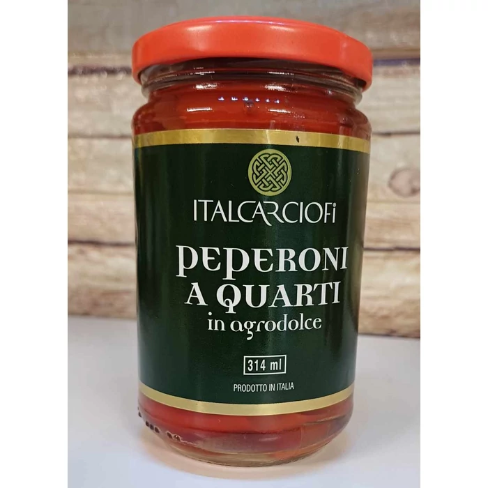 Italcarciofi peperoni 160g