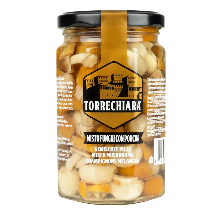 Torrechiara Funghi misti con Porcini Torre Chiara - Vegyes gomba vargányával 314ml/280g