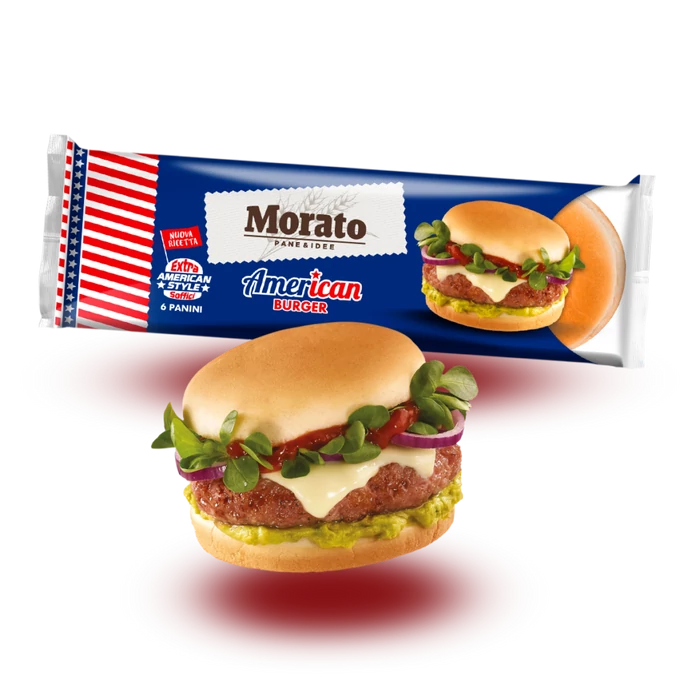 Morato American Burger - 6 db Hamburger zsemle 300g