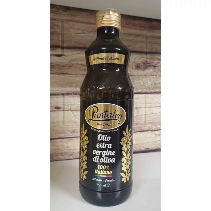 Pantaleo Olio extra vergine di oliva 0,75l - Hidegen sajtolt extra szűz olívaolaj