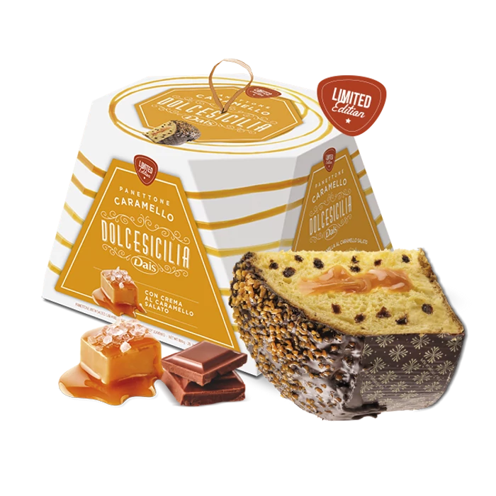 Dais Dolcesicilia Panettone Caeamello 800g