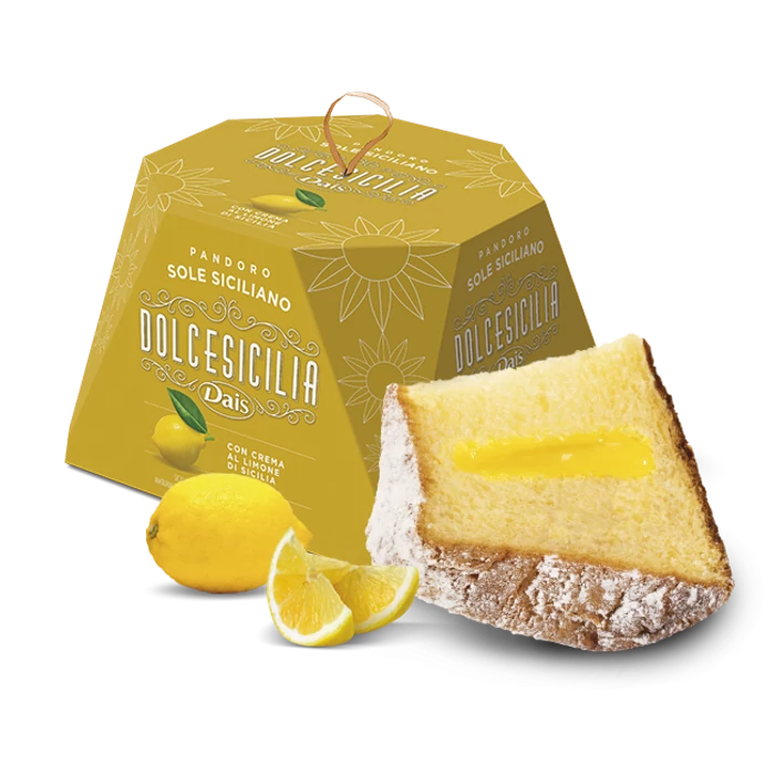 Dais Dolcesicilia Pandoro Crema al Limone 750g