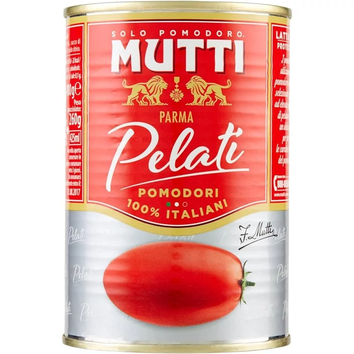 MUTTI Pelati Pomodori - hámozott paradicsom 400g