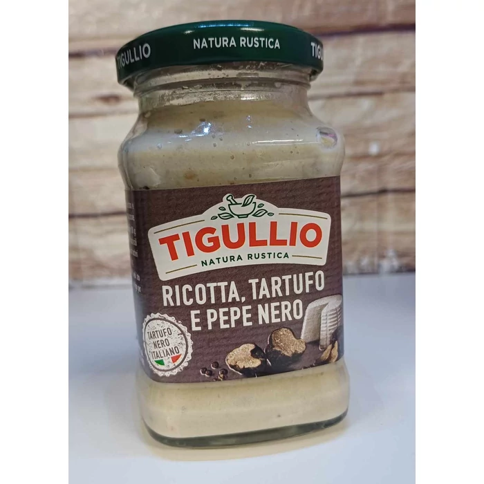 Tigullio Ricotta, Tartufo e Pepe Nero 185gr