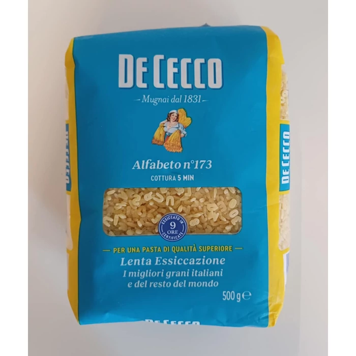 De Cecco Alfabeto n173 500g