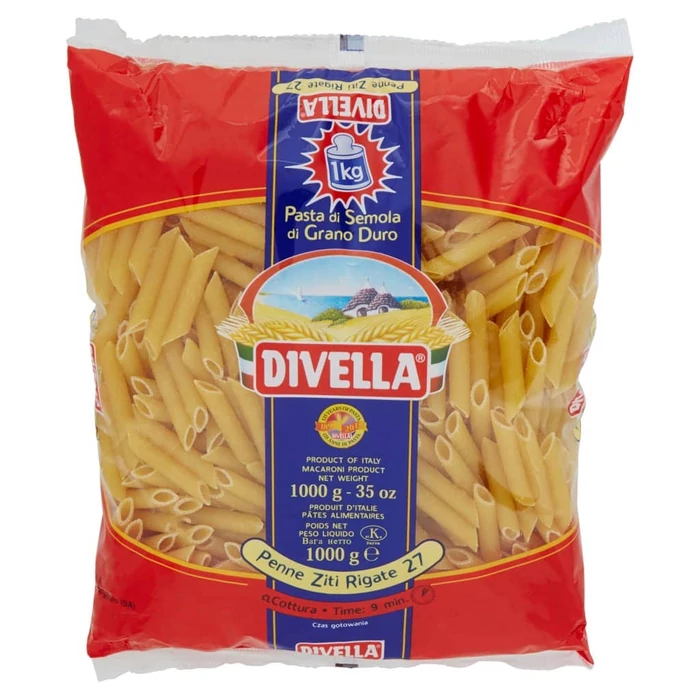 Divella Penne Ziti Rigate n.27 1kg