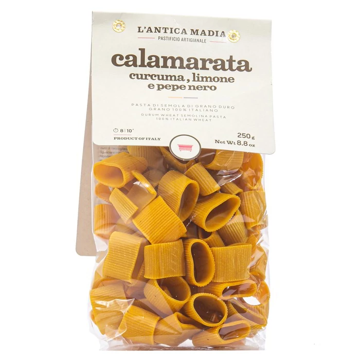 L'antica Calamarata Madia Curcuma Limone e Pepe Nero 250g