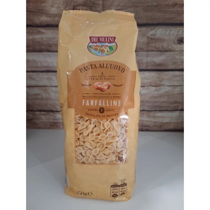 Tre Mulini Farfalline - Levestészta 250g