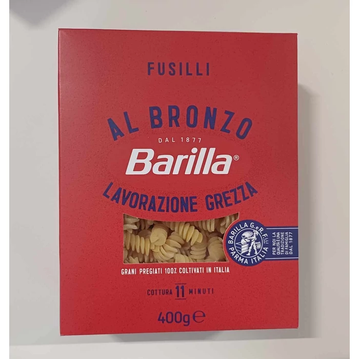 Barilla Al Bronzo Fusilli 400g