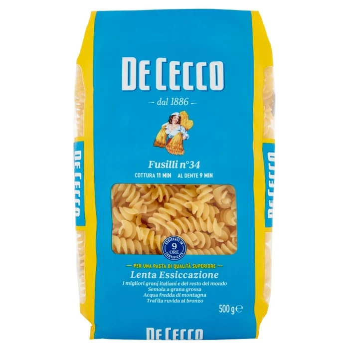 De Cecco Fusilli n34 500g